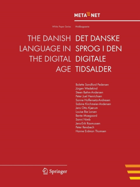 Book cover of: Danish Language in the Digital Age