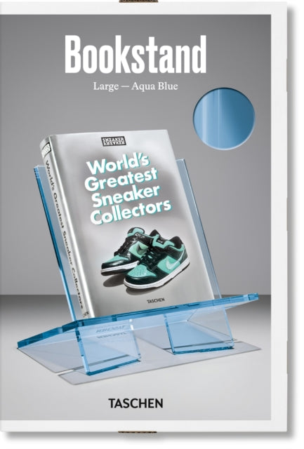 Book cover of: Bookstand. Large. Aqua Blue