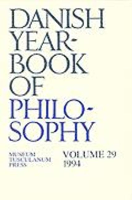 Book cover of: Danish Yearbook of Philosophy
