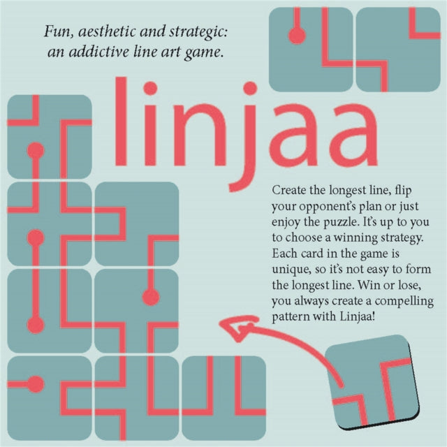 Book cover of: Linjaa: An Addictive Line Art Game. By: Renske Solkesz