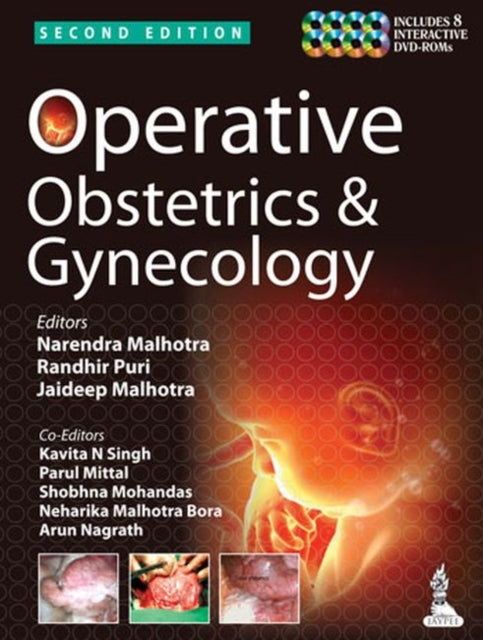 Book cover of: Operative Obstetrics & Gynecology. By: Narendra Malhotra