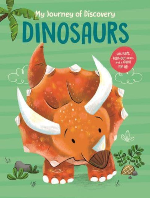 Book cover of: Dinosaurs. By: Anja De Lombaert