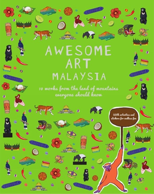 Book cover of: Awesome Art Malaysia. By: Rahel Joseph