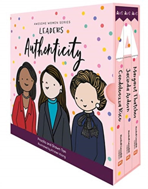 Book cover of: Awesome Women Series: Leaders Authenticity. By: Priscilla and Shawn
