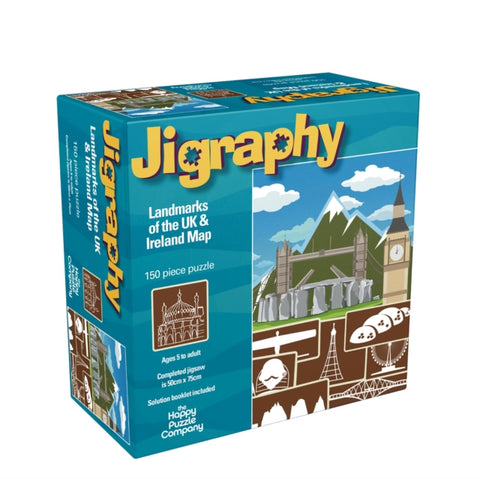 Jigraphy Landmarks Of The Uk And Ireland Puzzle