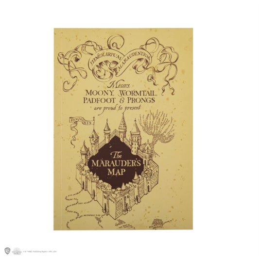 Book cover of: Marauder's Map Notebook