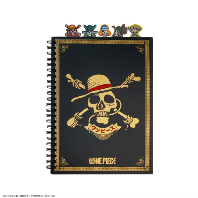 Book cover of: Straw Hat Pirates Tabbed Notebook