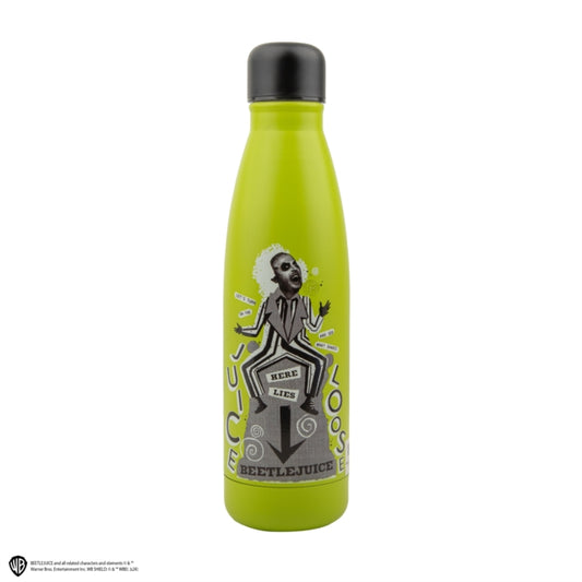 Book cover of: Here Lies Beetlejuice Insulated Water Bottle