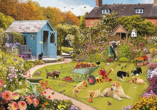 Book cover of: Jigsaw 500 Piece (Xl) - Garden Fun (L)