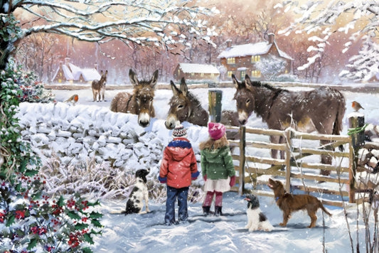 Book cover of: Jigsaw 500 Piece - Donkey Friends (L)