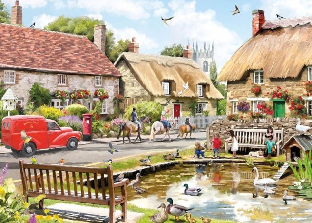 Book cover of: Jigsaw 1000 Piece - Nostalgic Village (L)