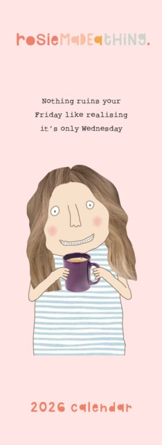 Book cover of: Rosie Made A Thing Slim Calendar 2026