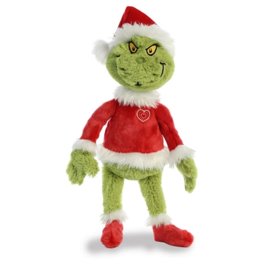 Book cover of: GRINCH SANTA PLUSH