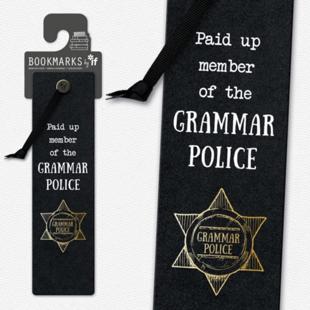 Book cover of: Literary Bookmarks - Grammar Police