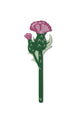 Flower Bookmarks - Thistle