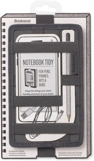 Bookaroo Notebook Tidy - Charcoal