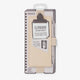 Book cover of: Bookaroo Notebook Clipboard - Cream