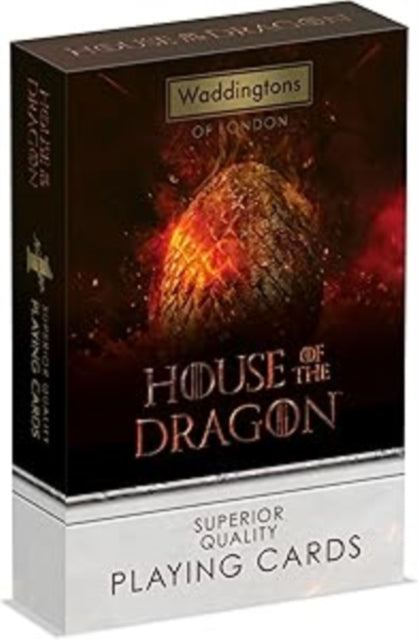 Book cover of: House of the Dragon Waddingtons Number 1 Playing Cards
