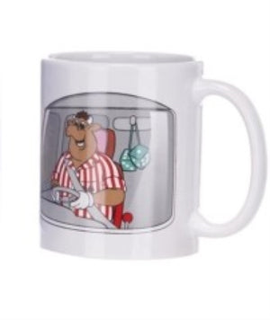 11Oz Bullseye Mug With Gift Box 4 Asst