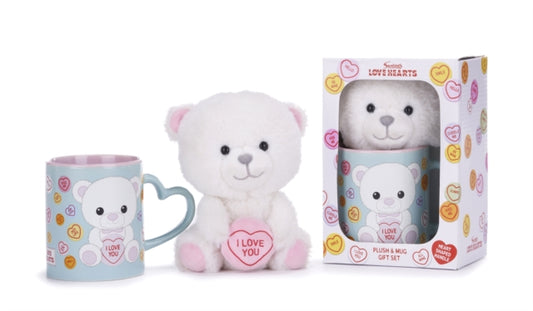 Book cover of: Love Hearts I Love You Bear Mug And Plush Set