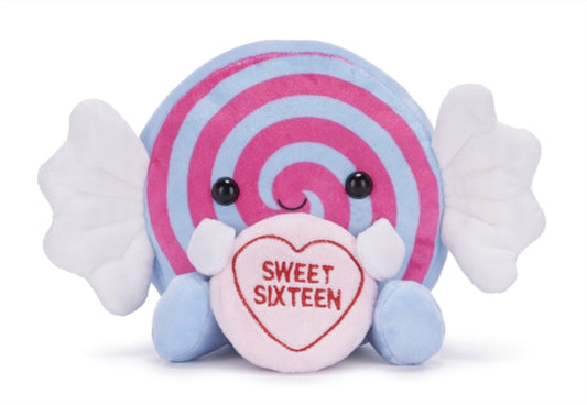 Book cover of: Love Hearts 7" Sweet 16Th Birthday Plush Gift