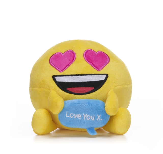 Book cover of: 7" Love You Emoji Plush Gift