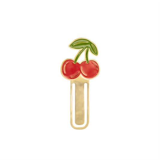 Cherry Metal Bookmark