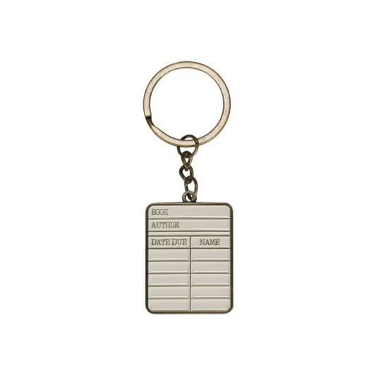 Book cover of: Keyring Metal - Pulteney Press (Library card)