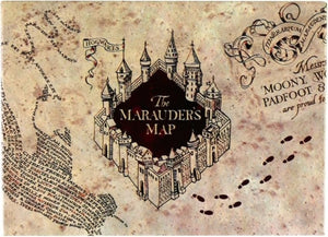 Magnet Metal - Harry Potter (Marauder's Map)