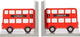 Sass & Belle London Bus Bookends