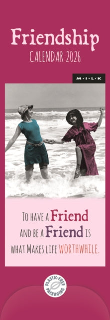 Book cover of: Milk Friendship Slim Calendar 2026