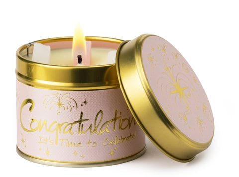 Congratulations - Scented Tin Candle