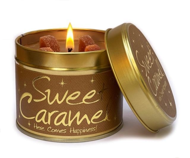 Sweet Caramel - Scented Tin Candle
