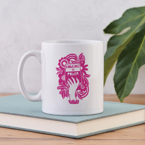 Knowledge is Power - Literary Mug