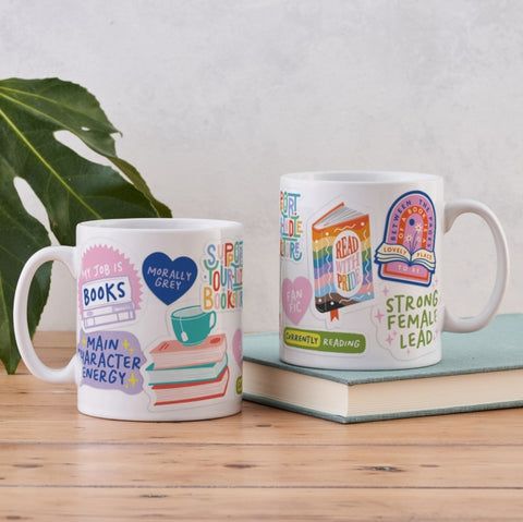 Bookish Sticker Mug