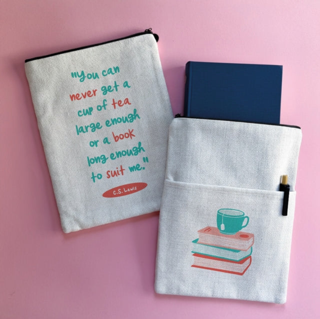 Tea and Books Book Sleeve