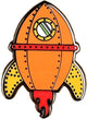 Book cover of: Rocket Pin Badge