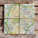 Book cover of: OS Map Ceramic Four Coaster Set - Dartmoor National Park