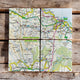Book cover of: OS Map Ceramic Four Coaster Set - North York Moors National Park