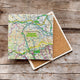 Book cover of: OS Map Ceramic Single Coaster - Brecon Beacons National Park