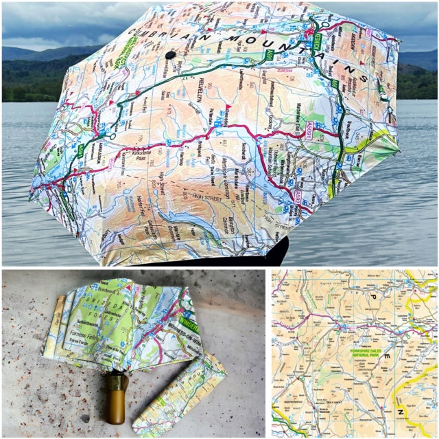 Book cover of: OS Map Premium Umbrella - Yorkshire Dales National Park