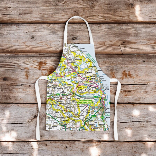 Book cover of: OS Map Kids Apron - The Broads