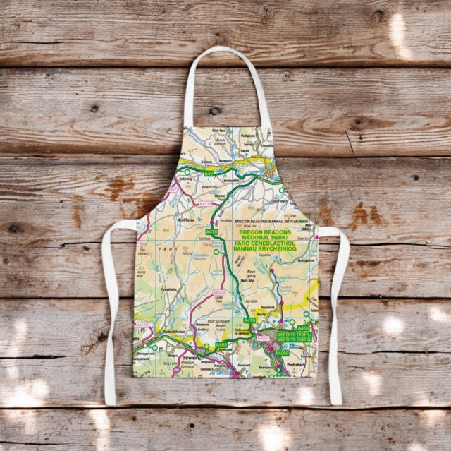 Book cover of: OS Map Kids Apron - Brecon Beacons National Park