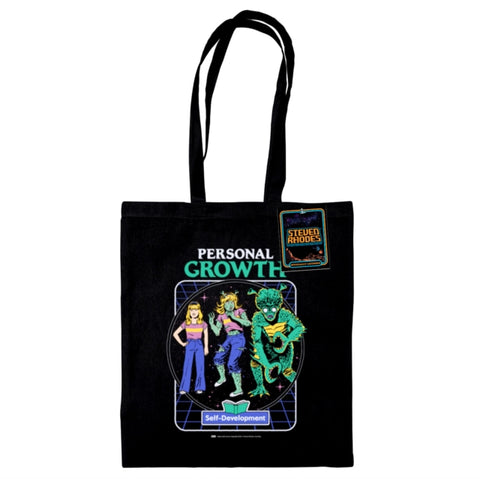 Steven Rhodes (Personal Growth) Black Tote Bag