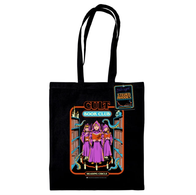 Book cover of: Steven Rhodes (Cult Book Club) Black Tote Bag