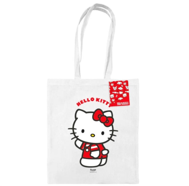 Hello Kitty (Wave) White Tote Bag