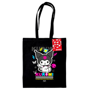 Kuromi (Anime Cartoon) Black Tote Bag