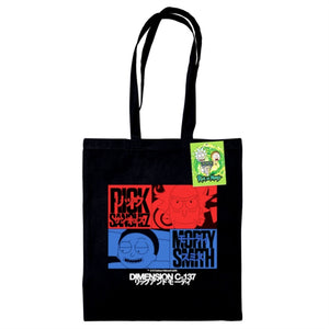 Rick And Morty (Dimension C-137) Black Tote Bag