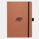 A4 Brown Bear Nbook Dotted
