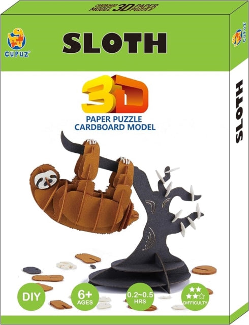 Sloth Card Puzzle